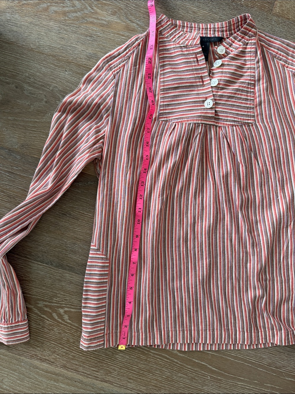 Rare vintage Marc By Marc Jacobs striped tunic blouse - Picture 11 of 11